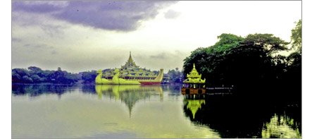 The Royal Lake, Yangon — site of the proposed inland underwater restaurant