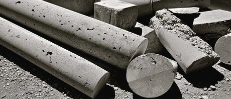 Compression test specimens