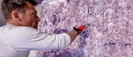 Applying Reefscape Rock at Toorak