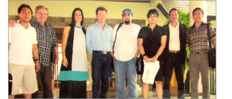 Reefscape and client team — Myanmar 2012